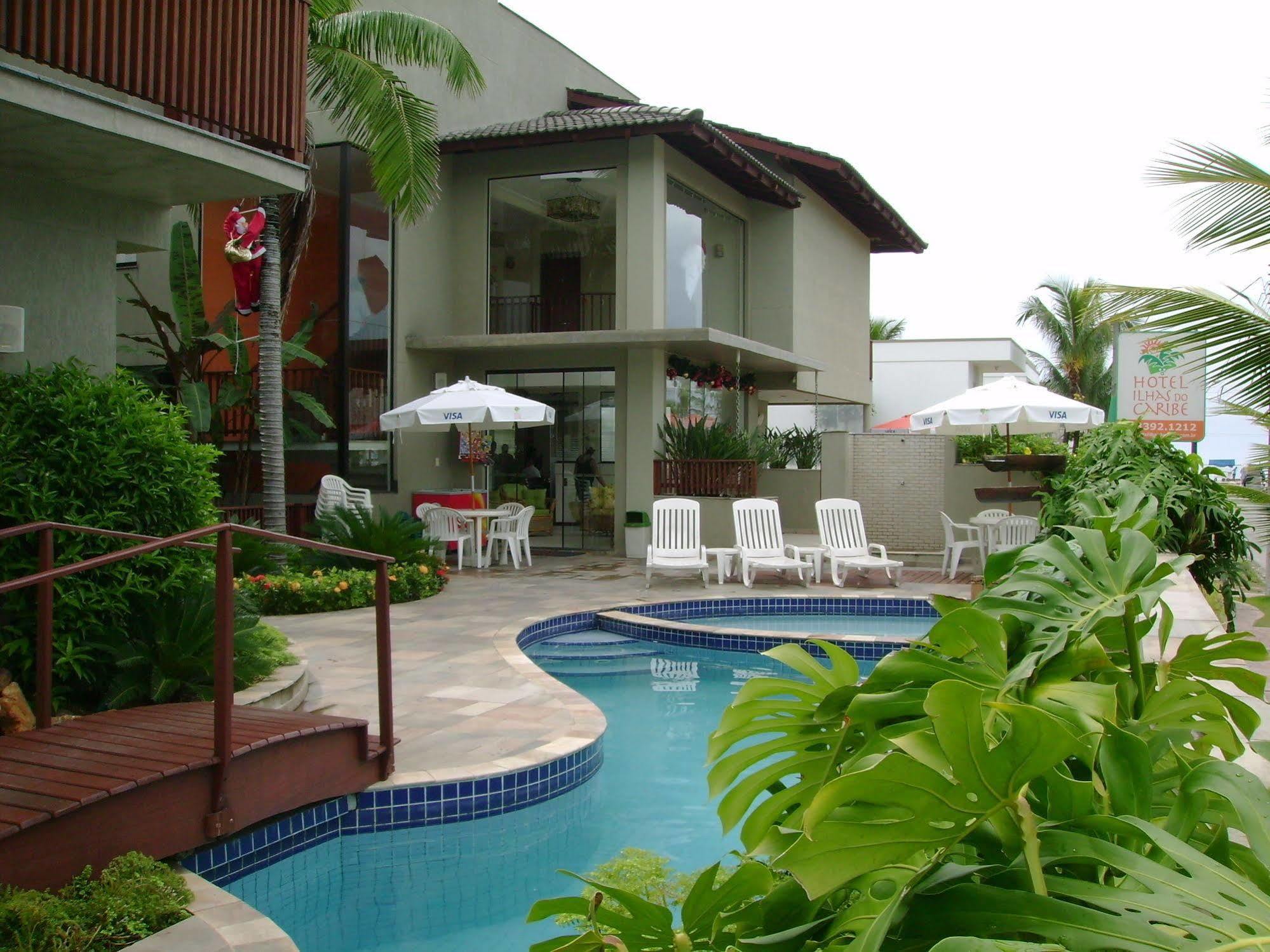 Hotel Ilhas Do Caribe - Na Melhor Regiao Da Praia Da Enseada Гуаружа Экстерьер фото